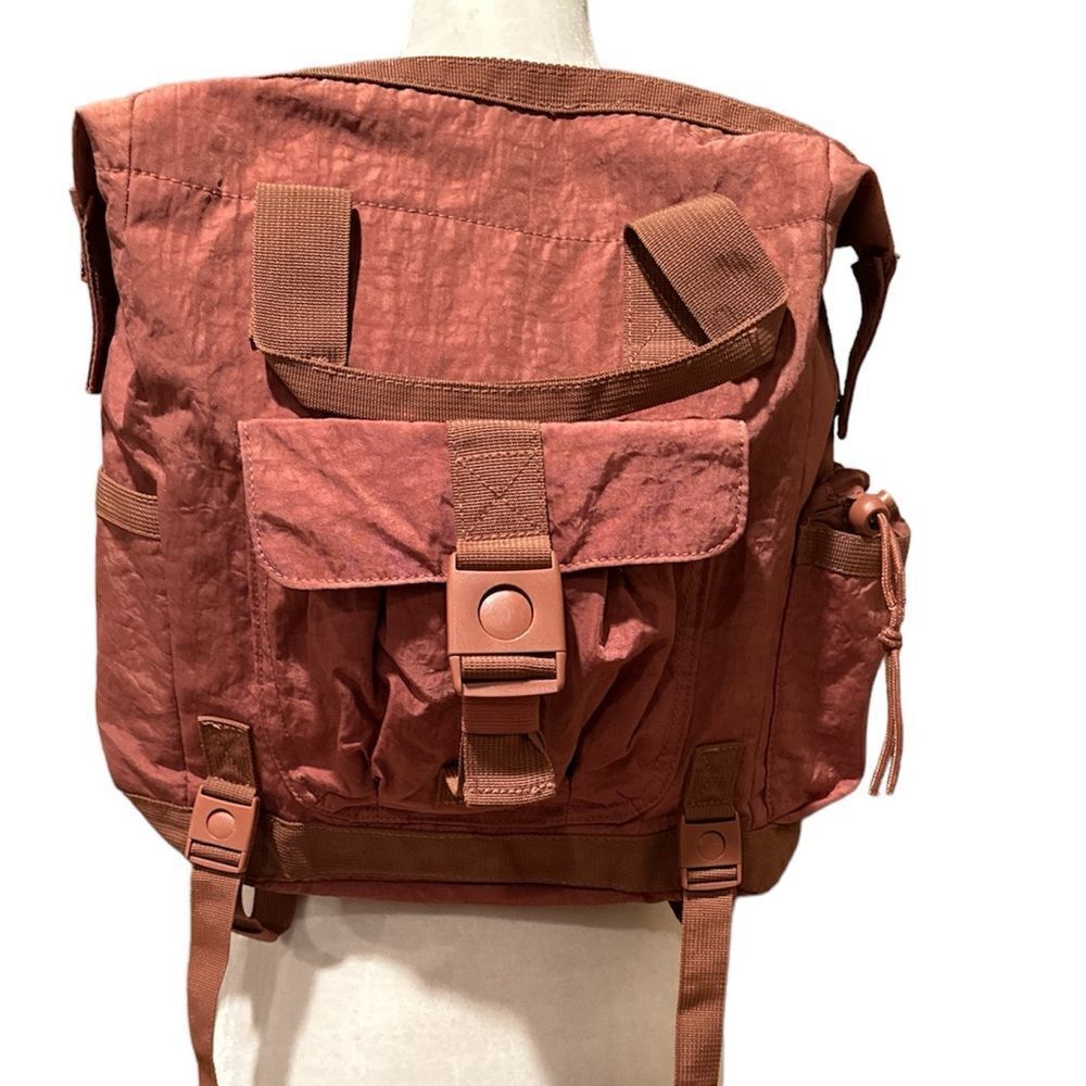 Tommy Bahama Rose/Blush Convertible Backpack Shoulder Bag Crossbody Large Tote